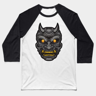 Oni Mask Baseball T-Shirt